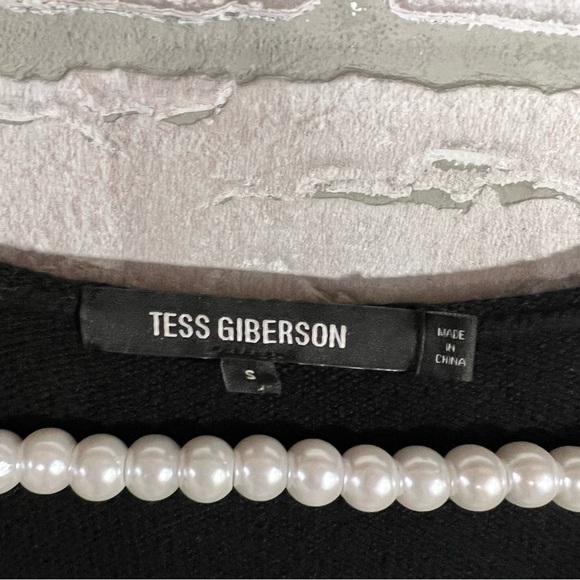 Tess Giberson Black Wool Cutout Long Sleeve Sweater Dress Size S - Picture 7 of 9